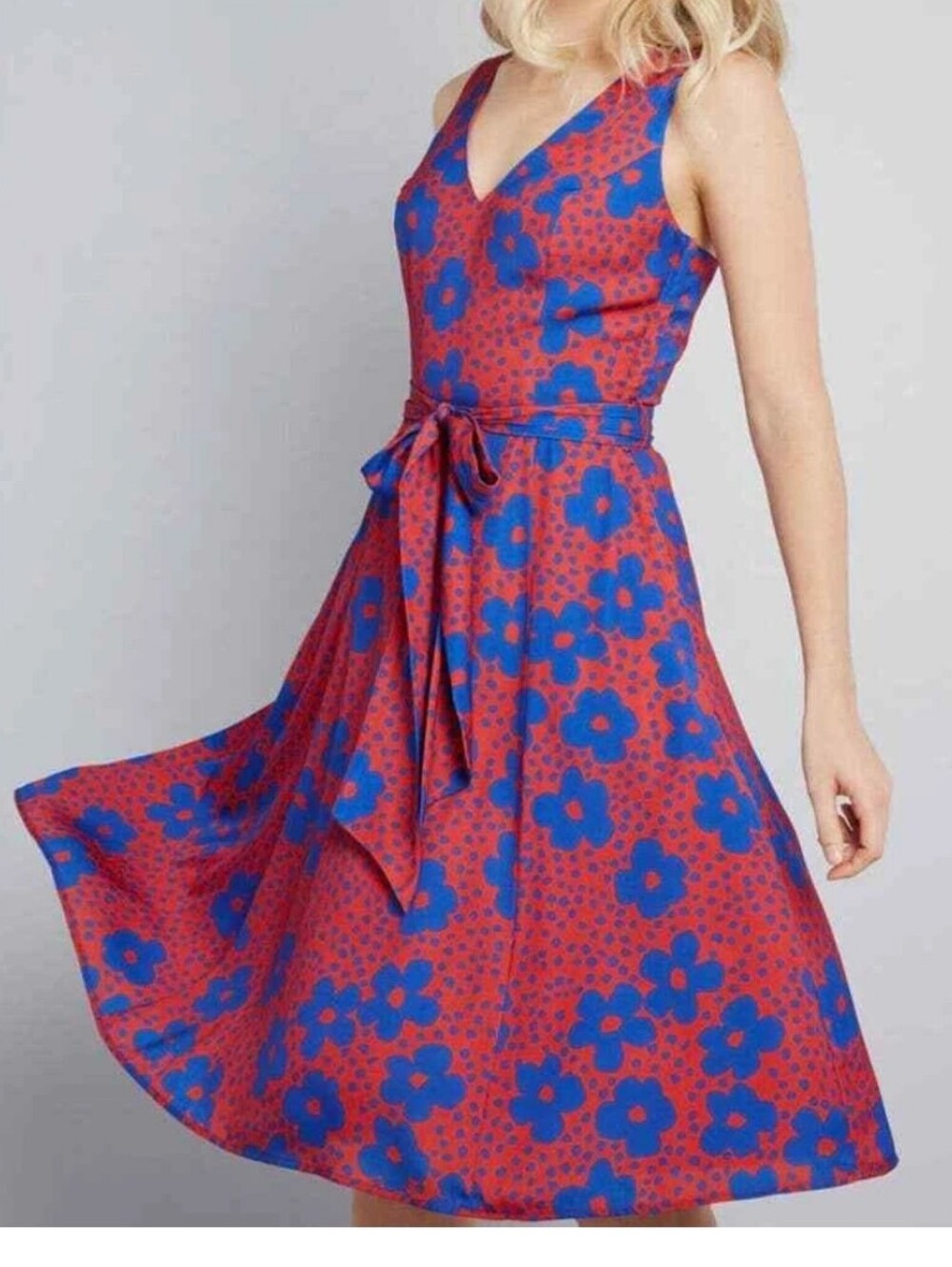 Modcloth Timeless Magnetism Dress Size Large